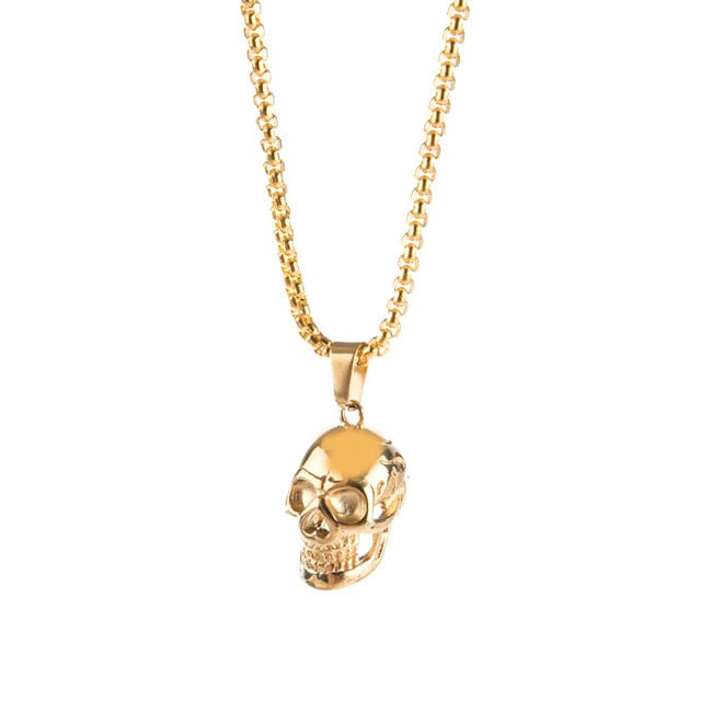 Punk Skull Necklace