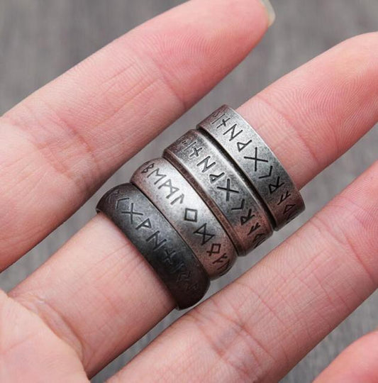 Rustic Viking Rings