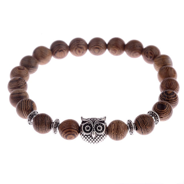 Classic Wood Bead Bracelet