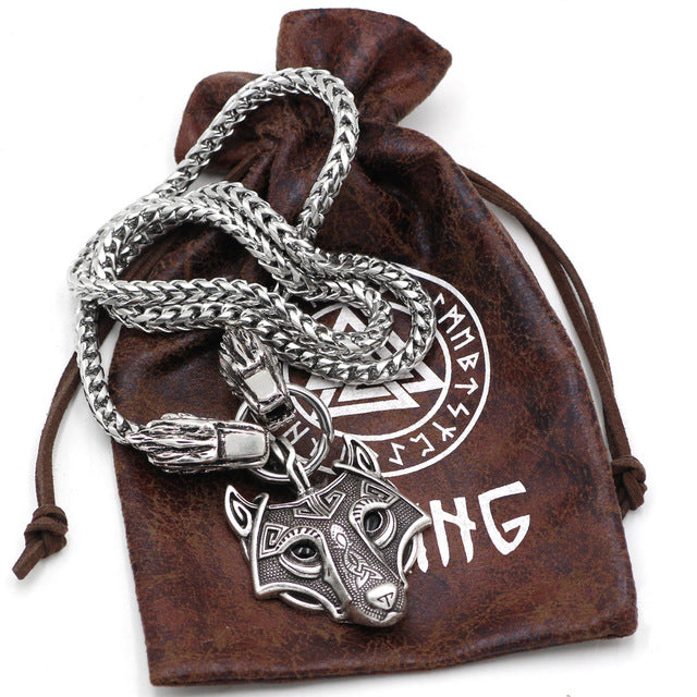 Norse Wolf Necklace