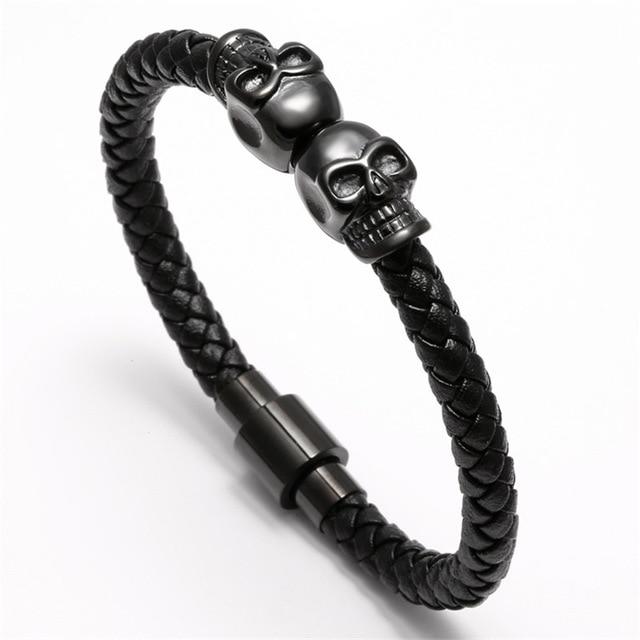 Double Skull Bracelet