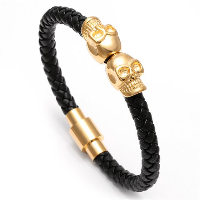 Double Skull Bracelet