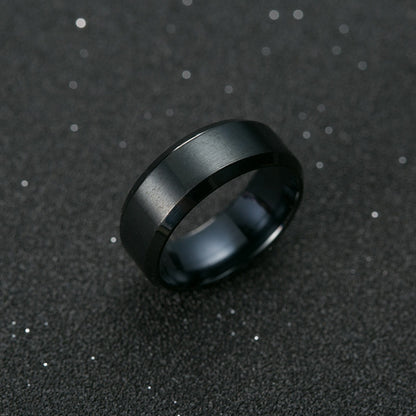 Obsidian Black Ring
