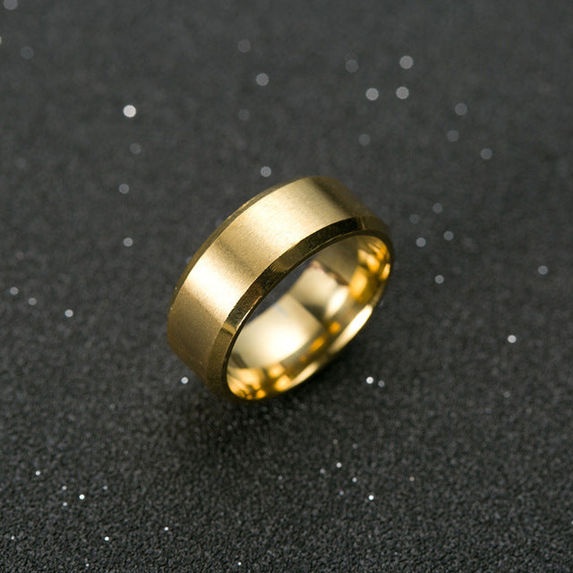 Obsidian Black Ring