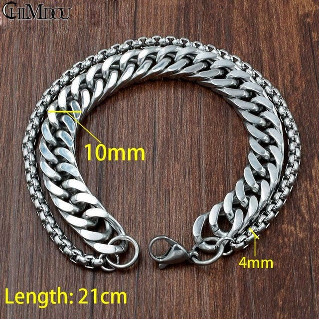 Stainless Steel Chain Bracelet