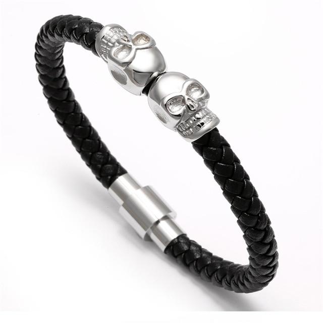 Double Skull Bracelet